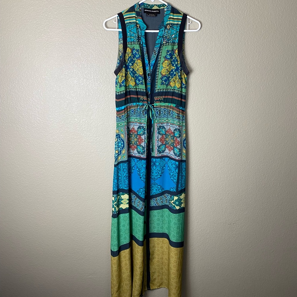 Hemant & Nandita 100% Silk Sequin Embellishments … - image 2